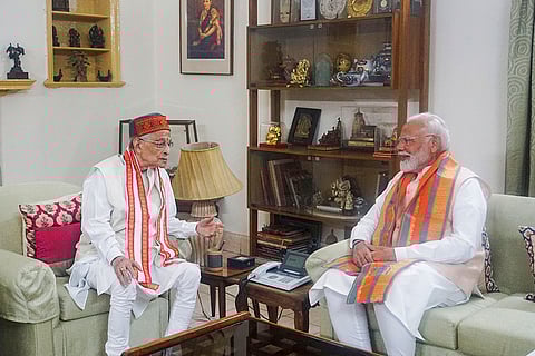 Modi met MM Joshi